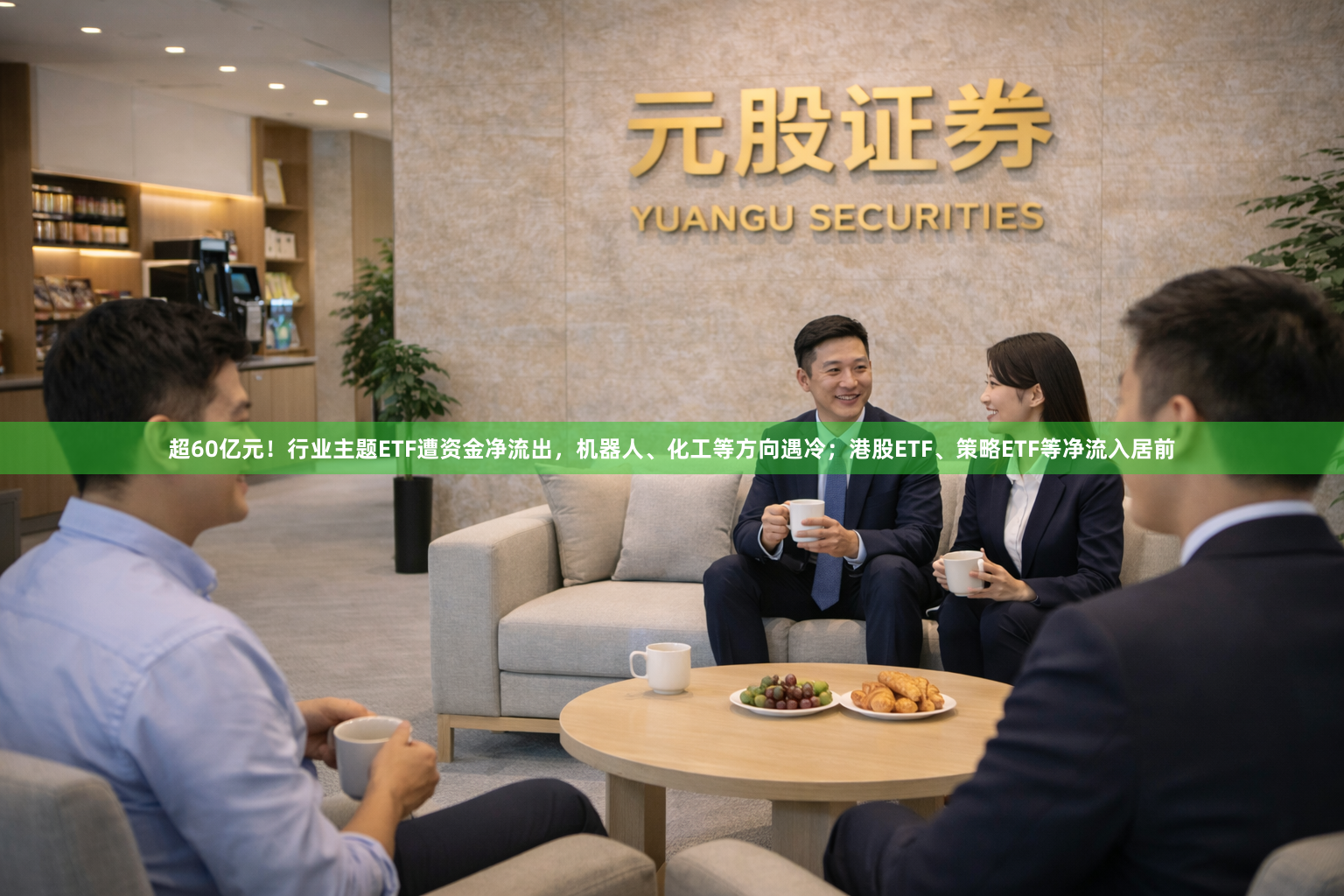 超60亿元！行业主题ETF遭资金净流出，机器人、化工等方向遇冷；港股ETF、策略ETF等净流入居前