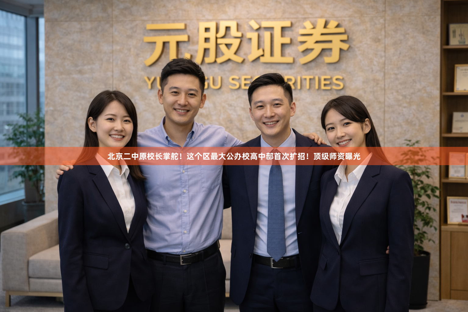 北京二中原校长掌舵！这个区最大公办校高中部首次扩招！顶级师资曝光